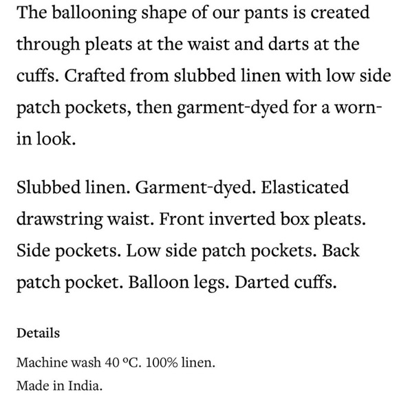 SOLD - Toast Side Pocket Garment Dyed Linen Trouser in Burnt Orange Brown - Picture 8 of 11